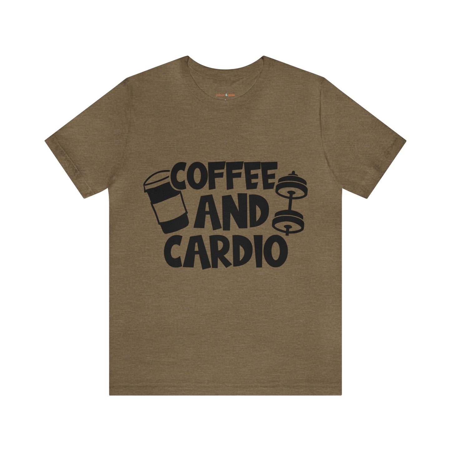 Coffee and Cardio - Unisex Short Sleeve Tee