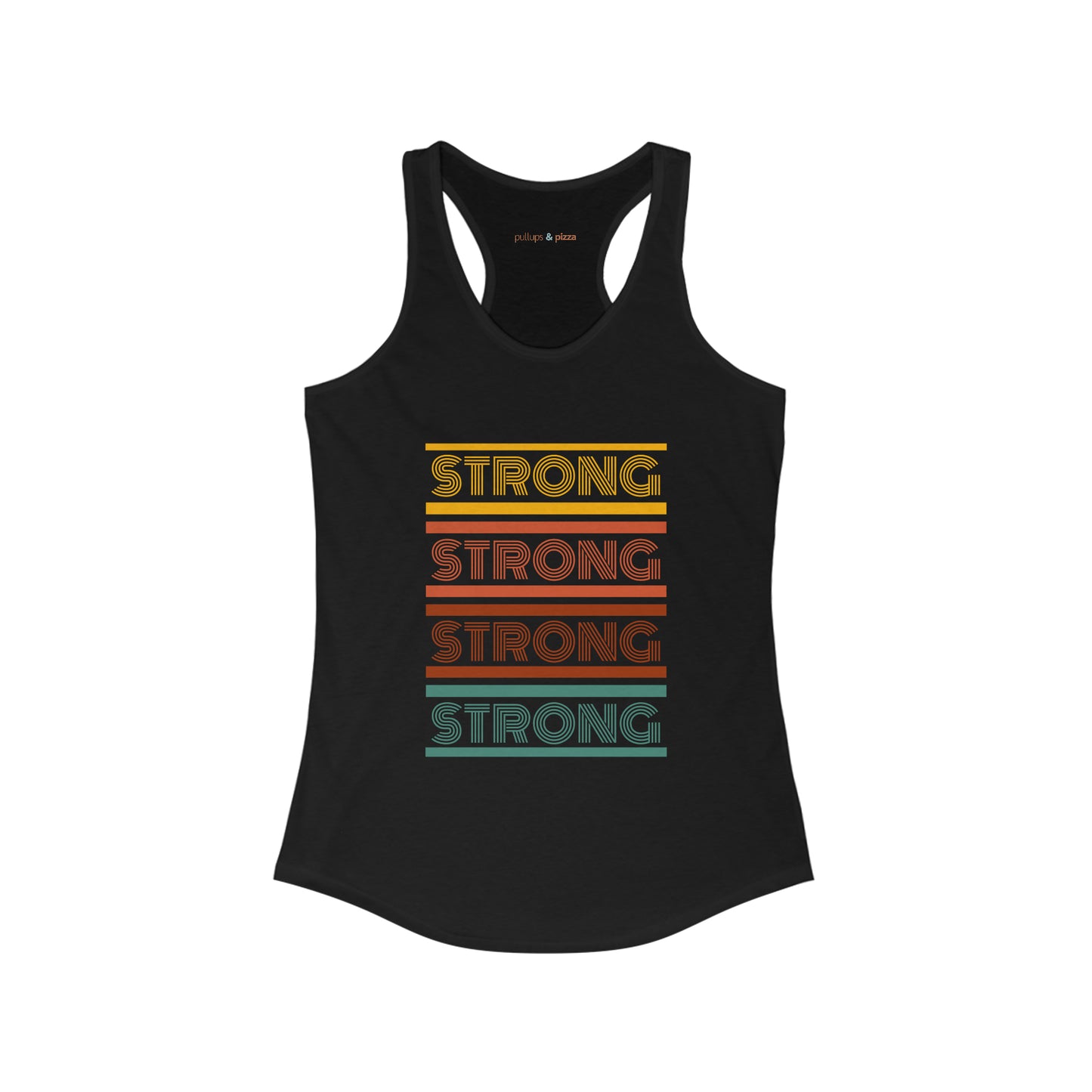 Strong! - Women's Racerback Tank