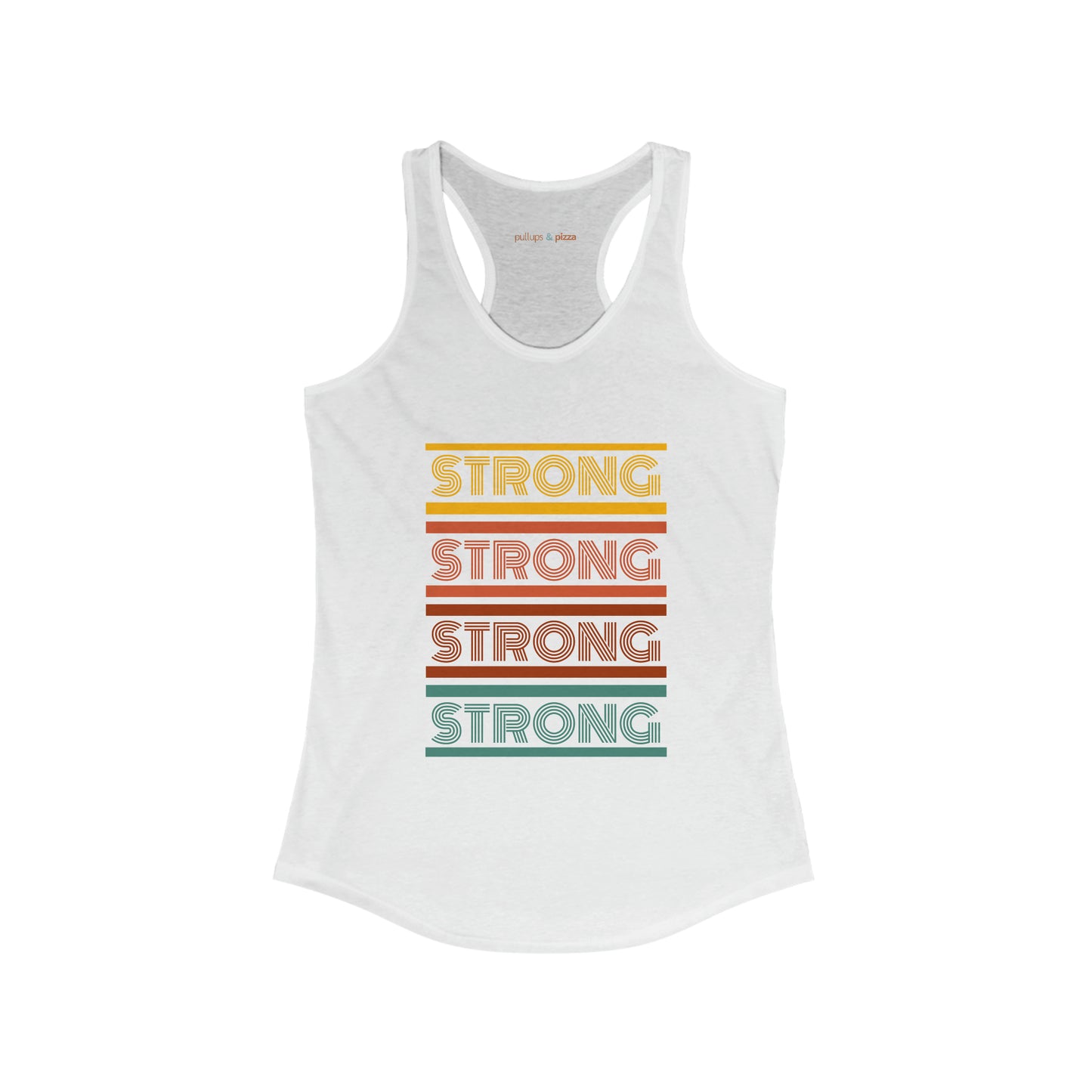 Strong! - Women's Racerback Tank