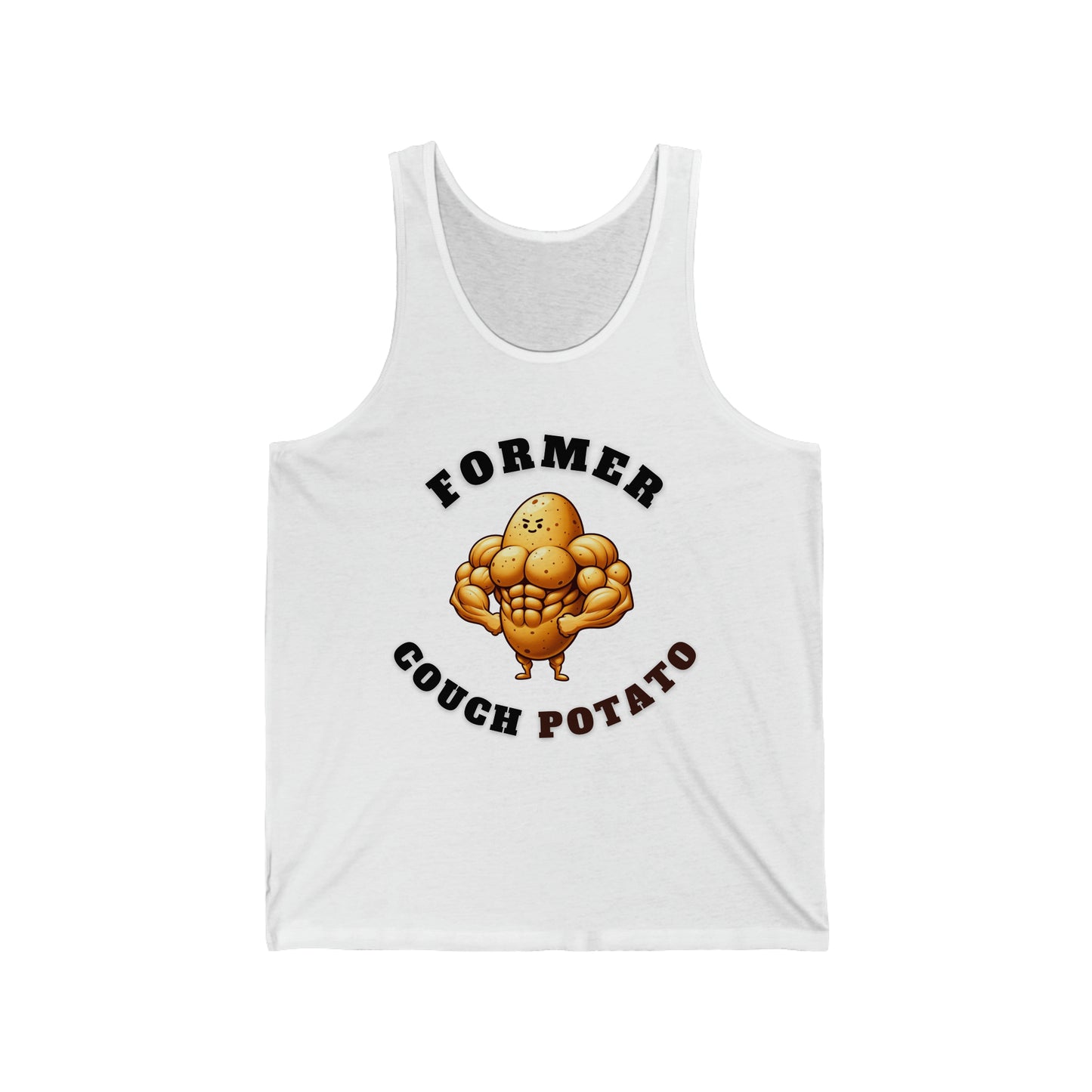 Former Couch Potato - Unisex Jersey Tank