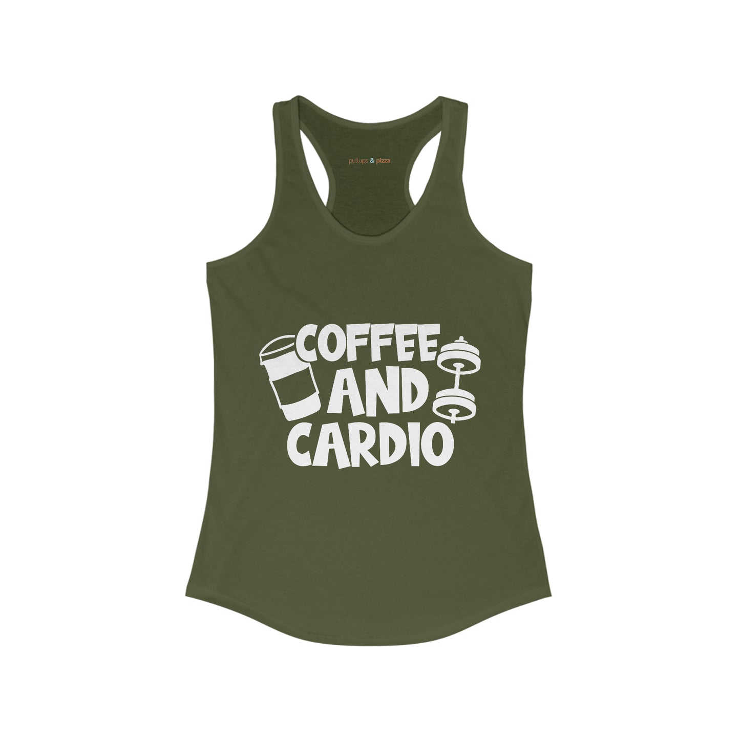 Coffee and Cardio - Women's Racerback Tank