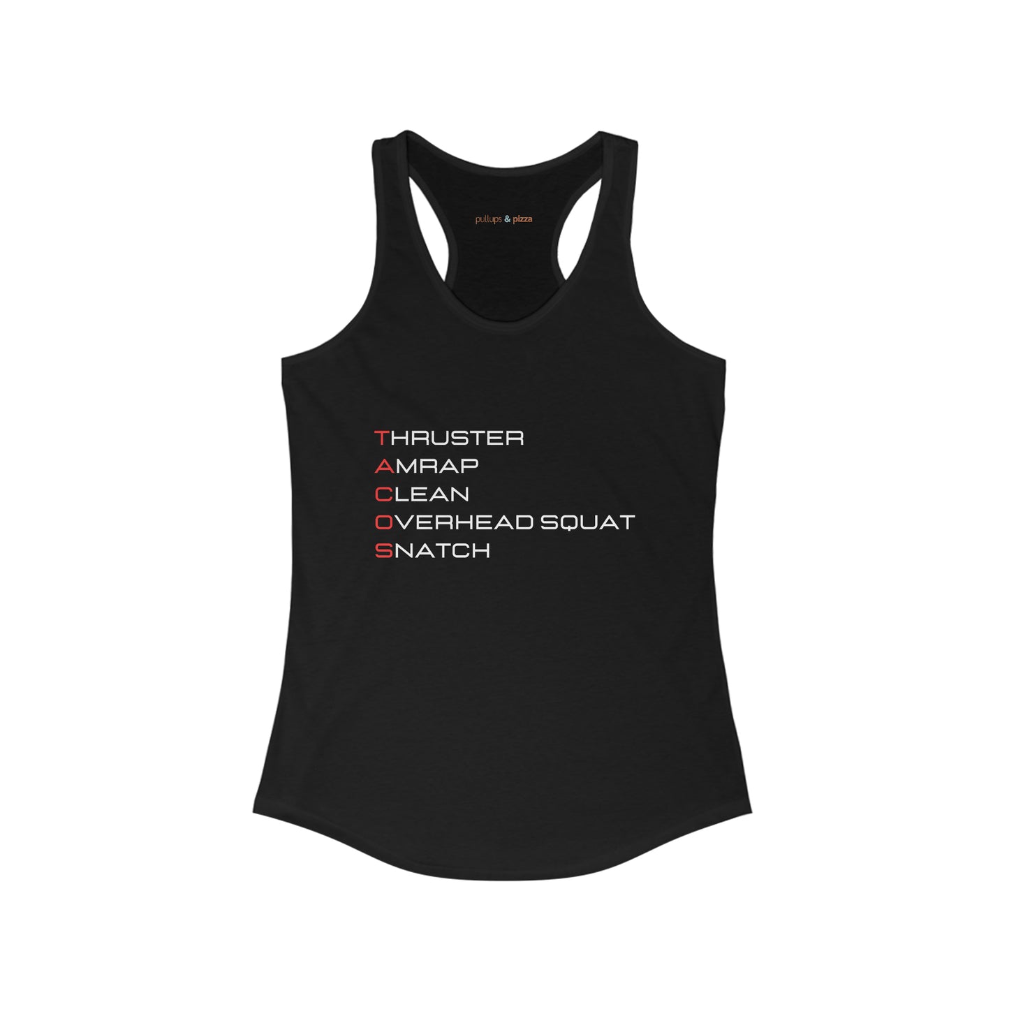 TACOS - Women's Racerback Tank