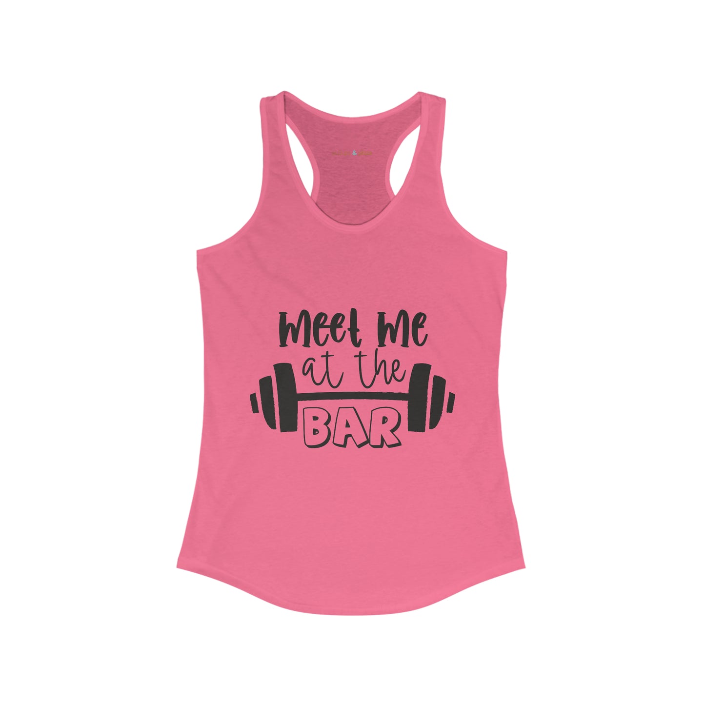 Meet me at the Bar - Women's Ideal Racerback Tank