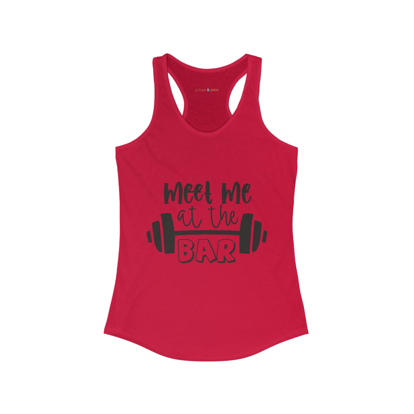 Meet me at the Bar - Women's Ideal Racerback Tank