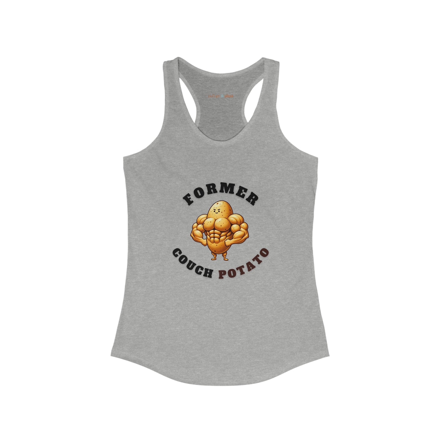 Former Couch Potato - Women's Ideal Racerback Tank