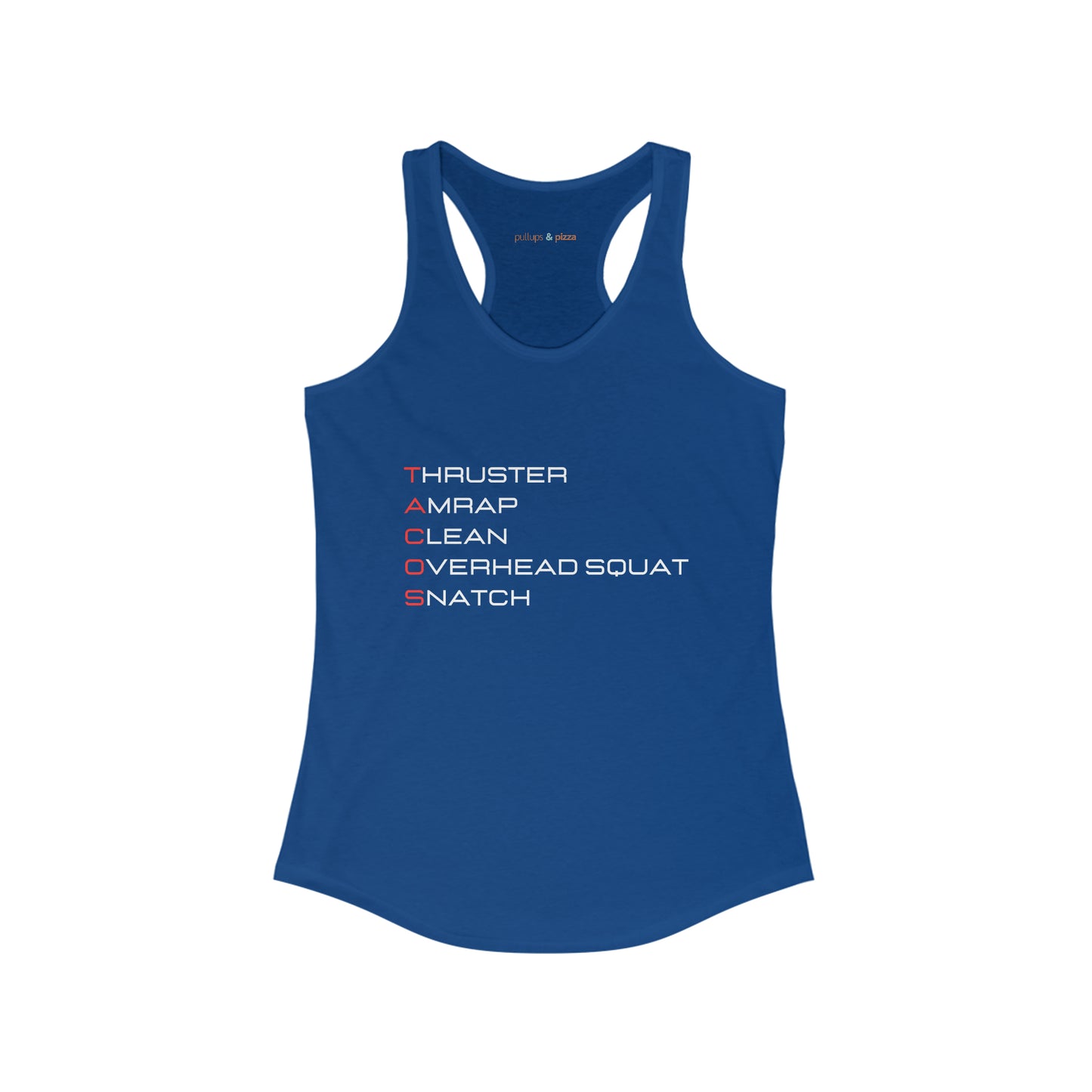 TACOS - Women's Racerback Tank