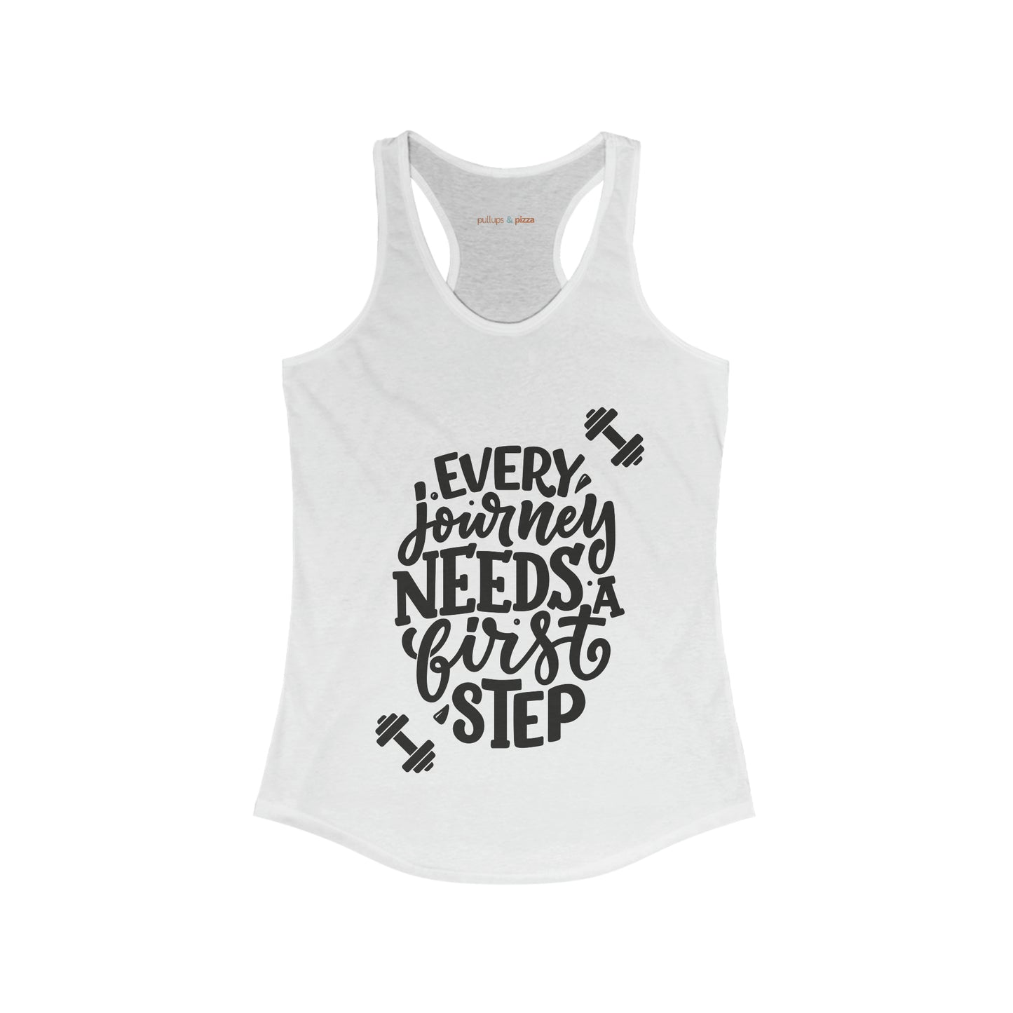 Every Journey Needs a First Step - Women's Racerback Tank