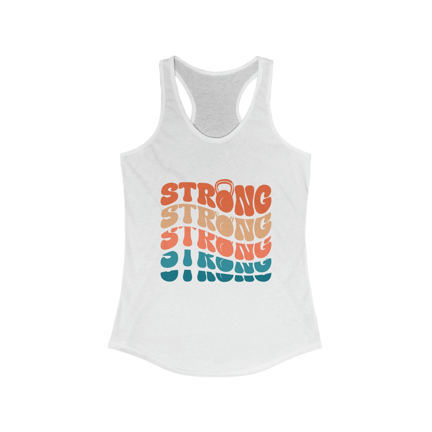 Strong - Women's Ideal Racerback Tank