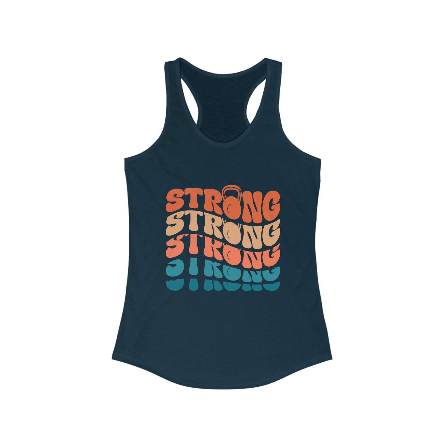 Strong - Women's Ideal Racerback Tank