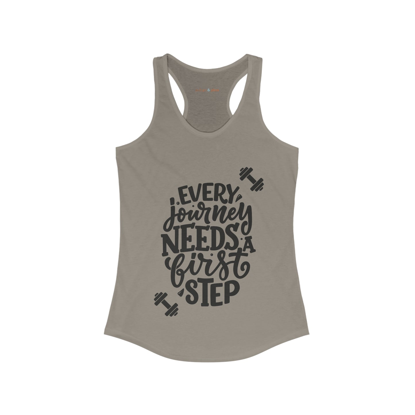 Every Journey Needs a First Step - Women's Racerback Tank