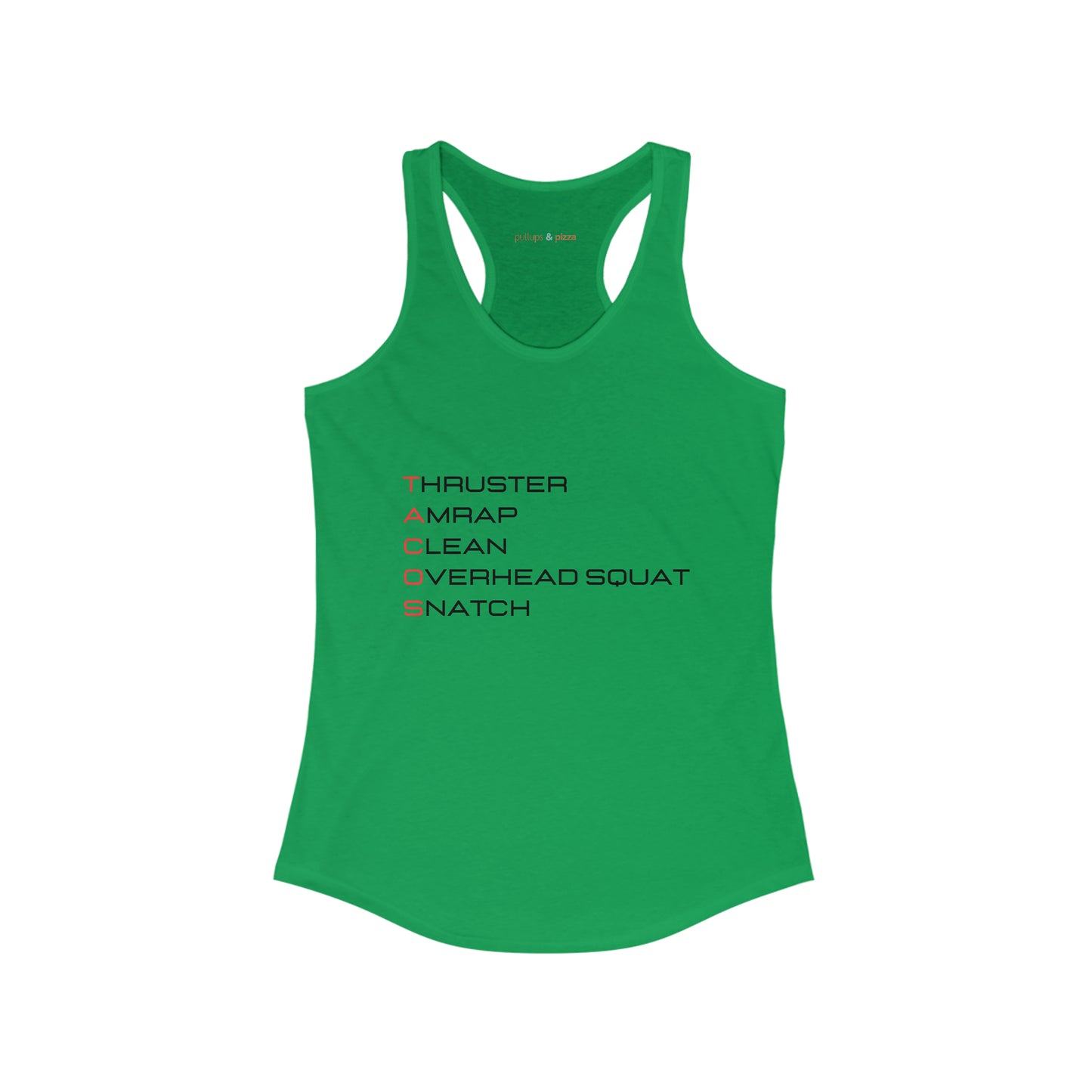 TACOS - Women's Racerback Tank