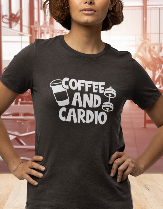 Coffee and Cardio - Unisex Short Sleeve Tee