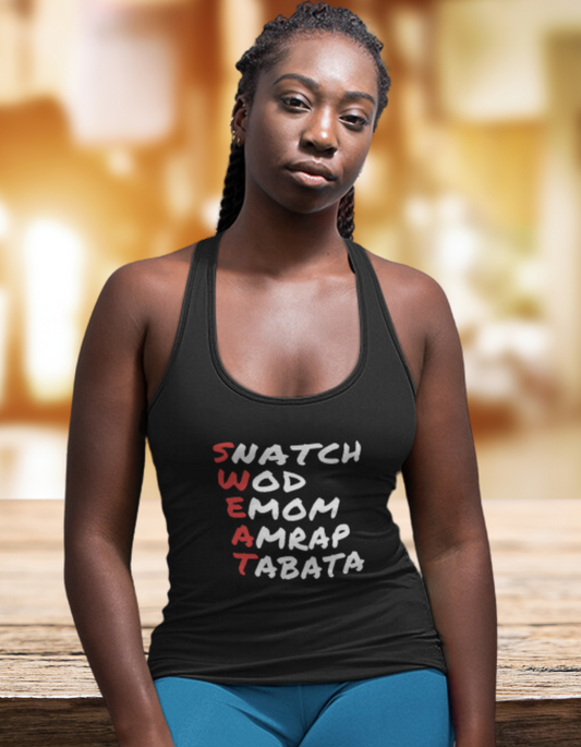 SWEAT - Women's Racerback Tank