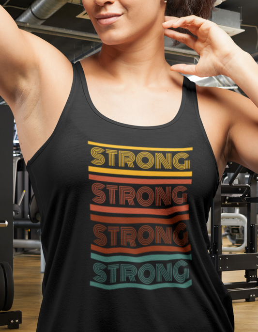 Strong! - Women's Racerback Tank