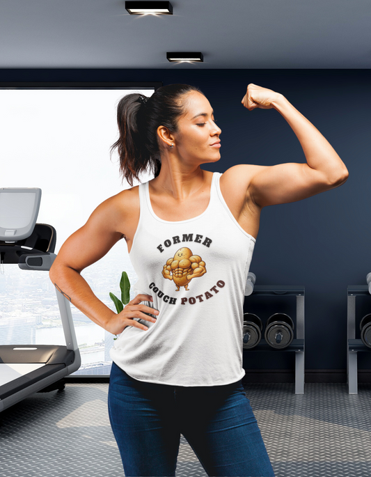 Former Couch Potato - Women's Ideal Racerback Tank